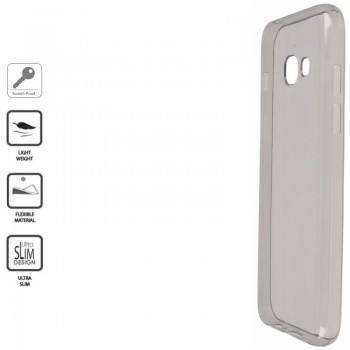 Silikoninis dėkliukas 0.6 mm. pilkas (GALAXY A3 2017)